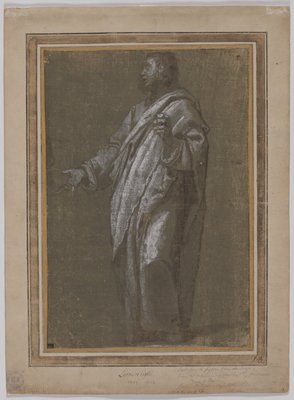 Standing Male Figure by Ludovico Cardi Cigoli