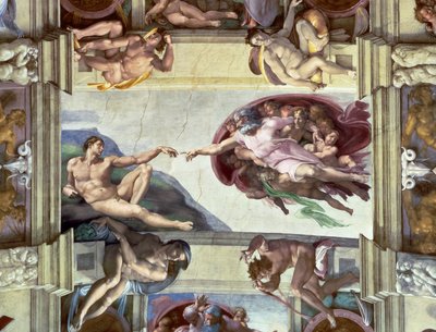 Sistine Chapel Ceiling Creation Of Adam 1510 116413