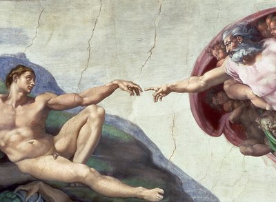 Sistine Chapel Ceiling Creation Of Adam Detail Of The 354637