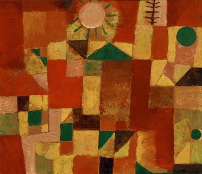 sun gold by Paul Klee as fine art print (684457)