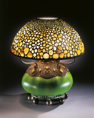Blown glass on sale mushroom lamp