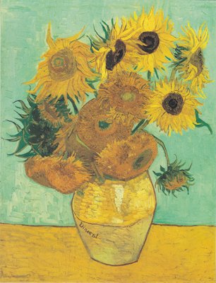 Vase With Twelve Sunflowers By Vincent Van Gogh 21966