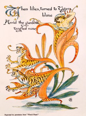 File:Walter Crane - Sunflower (Flora's Feast, A Masque of