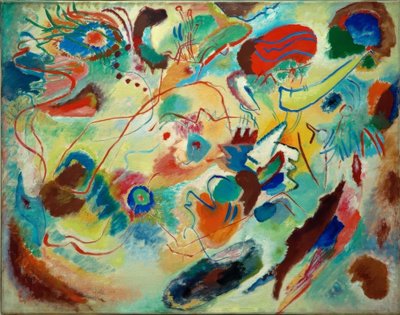 Wassily Kandinsky、、画集画、額装付 Wassily Kandinsky, 1913 - Draftcomposition vii - fine art