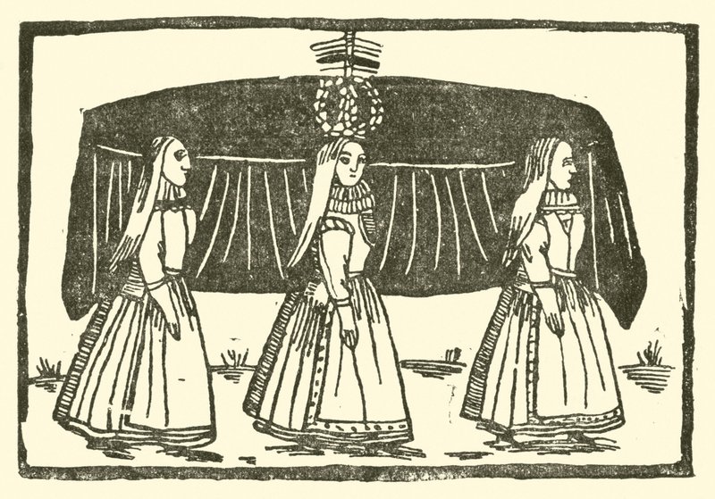 Illustration for The Roxburghe Ballads by (after) English School