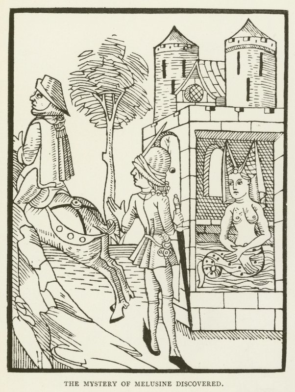 The Mystery of Melusine Discovered by (after) English School