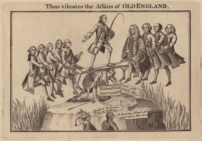 Thus Vibrates the Affairs of Old England by (after) English School
