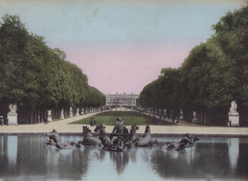 Basin of Apollo and Greensward by (after) French Photographer