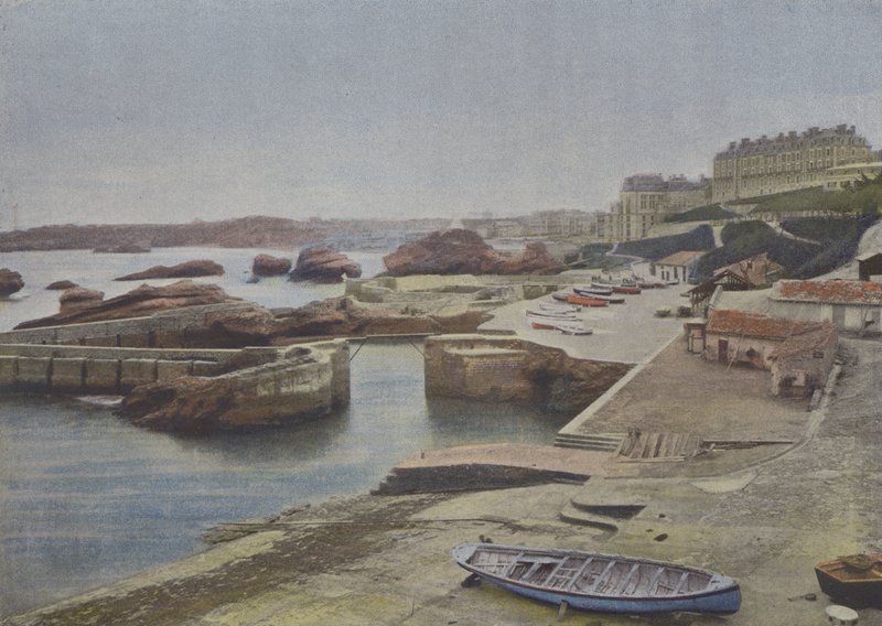 Biarritz, Old Port by (after) French Photographer