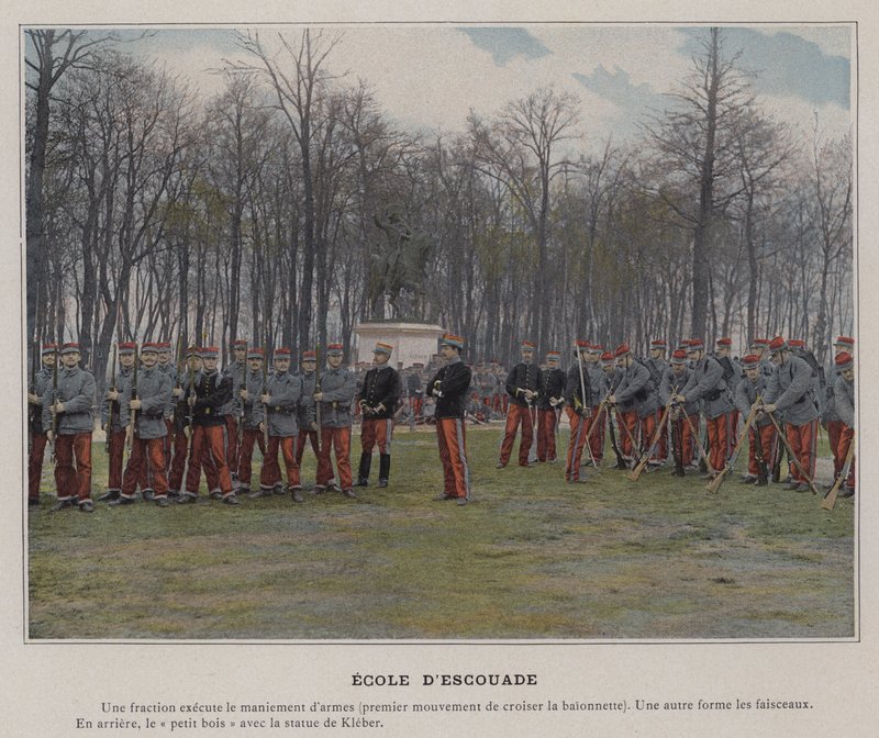 Squad School by (after) French Photographer