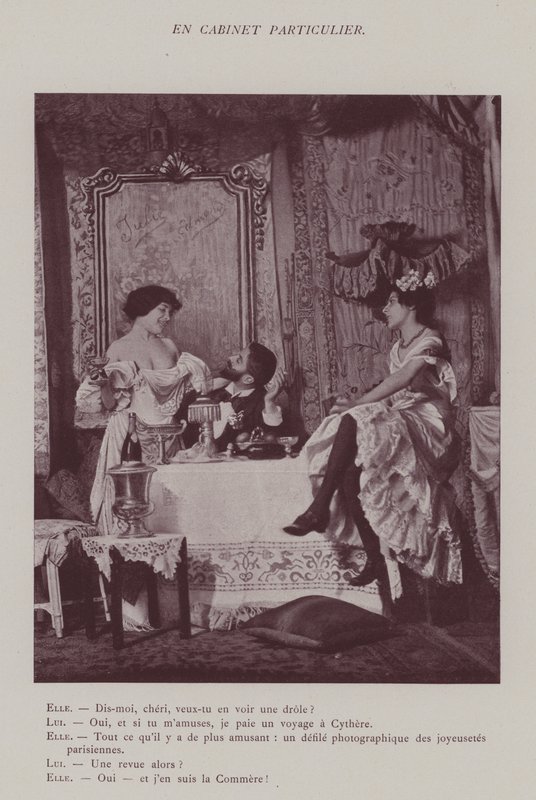 In Private Room by (after) French Photographer