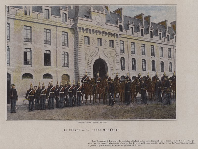 The Parade, The Mounting Guard by (after) French Photographer