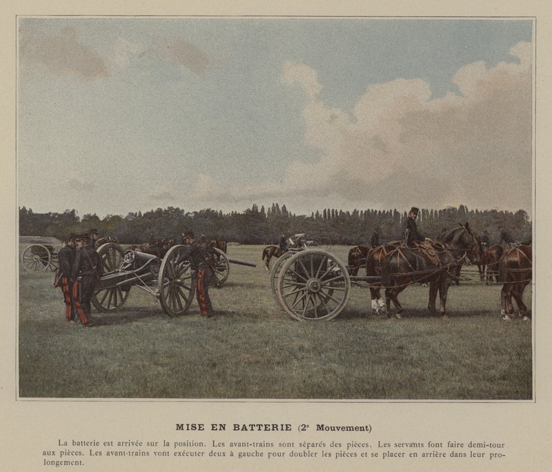 Battery Setup, 2nd Movement by (after) French Photographer