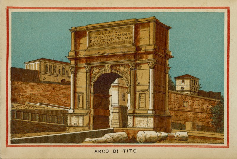 Rome: Arch of Titus by (after) Italian School
