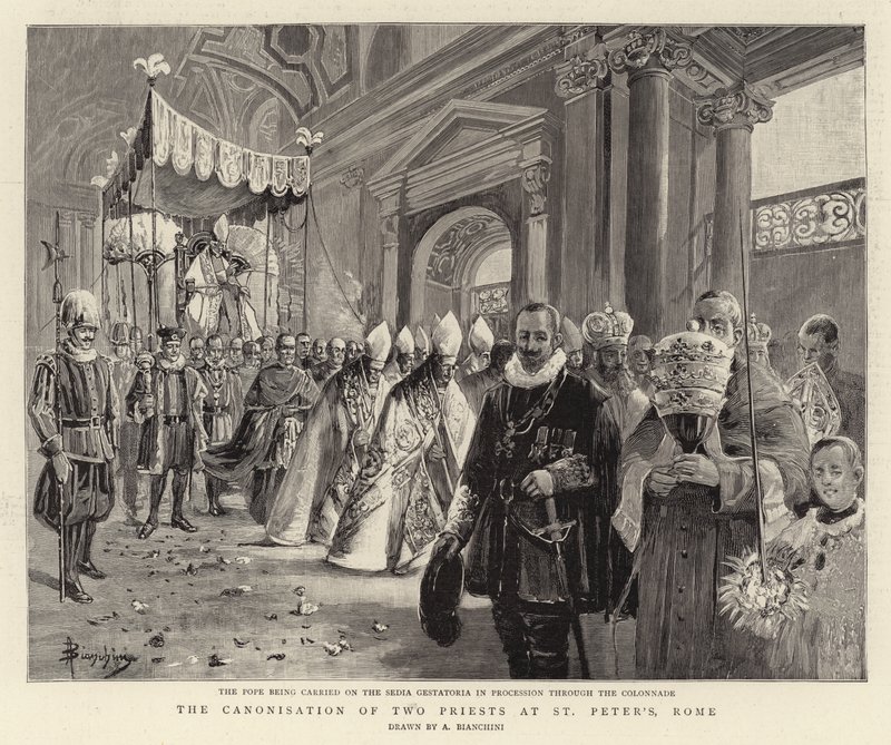 The Canonisation of Two Priests at St Peter