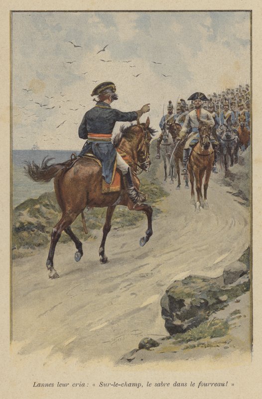 Lannes Shouted at Them: "Sheath the Sword Immediately!" by (after) Paris