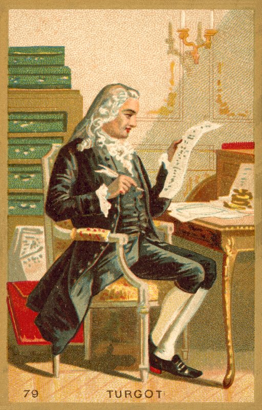 Anne-Robert-Jacques Turgot, French Economist and Statesman by French School