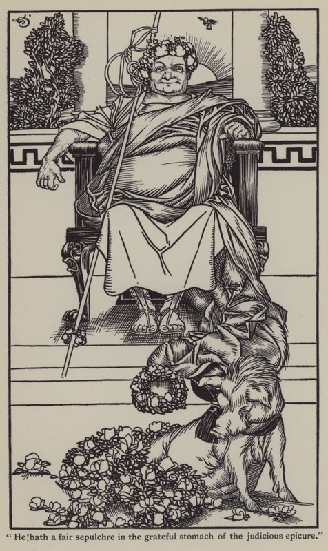 Illustration for The Essays of Elia by Charles Lamb by A. Garth Jones