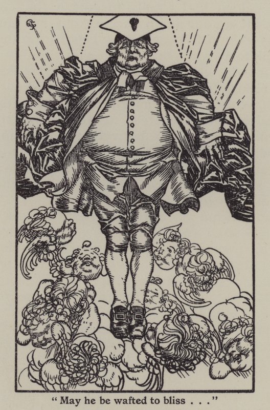 Illustration for The Essays of Elia by Charles Lamb by A. Garth Jones