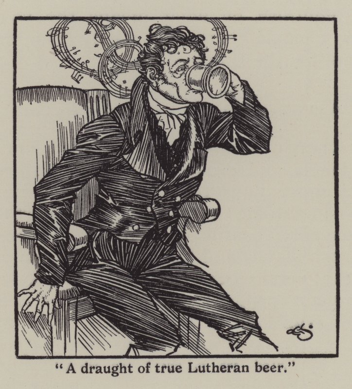 Illustration for The Essays of Elia by Charles Lamb by A. Garth Jones