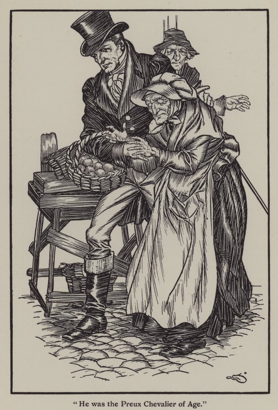 Illustration for The Essays of Elia by Charles Lamb by A. Garth Jones