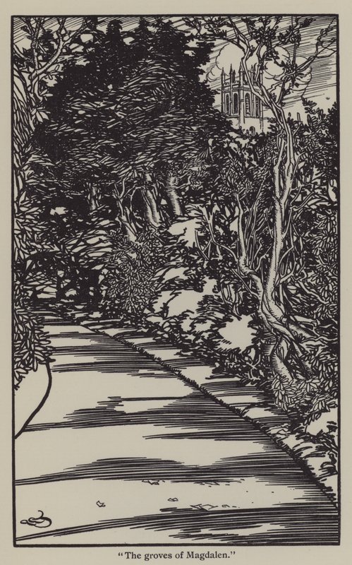 Illustration for The Essays of Elia by Charles Lamb by A. Garth Jones