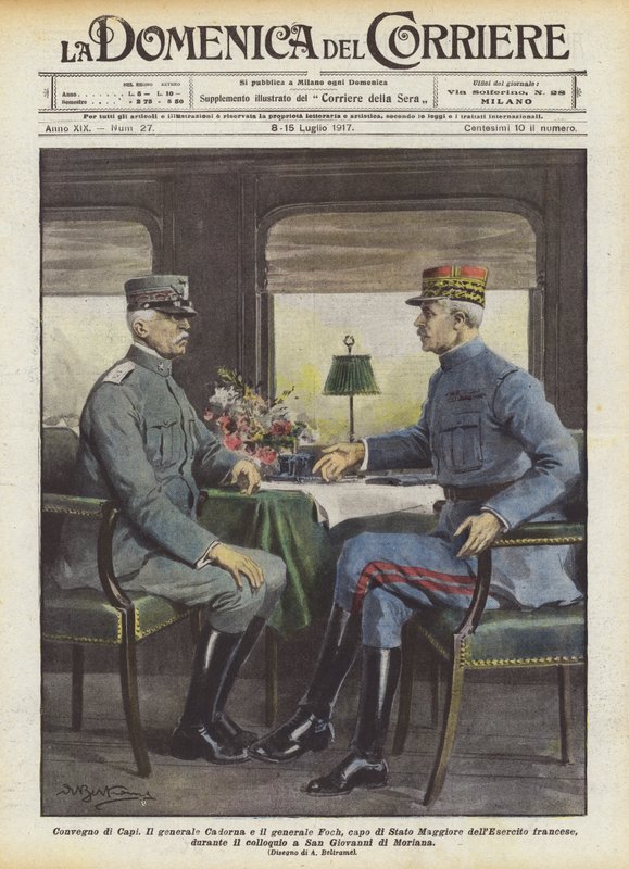 Meeting of Leaders by Achille Beltrame