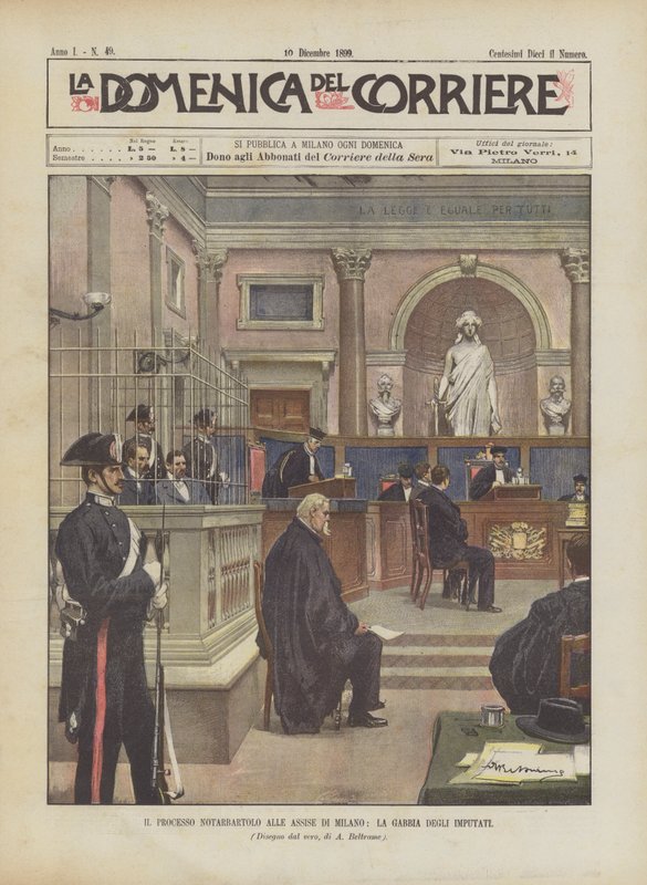 The Notarbartolo Trial at the Milan Assizes, The Defendants