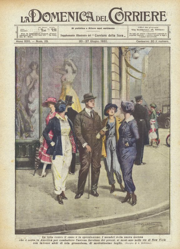 The Fight Against Luxury and Speculation by Achille Beltrame