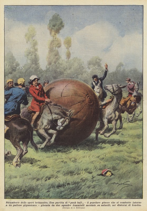 Oddities of British sport by Achille Beltrame