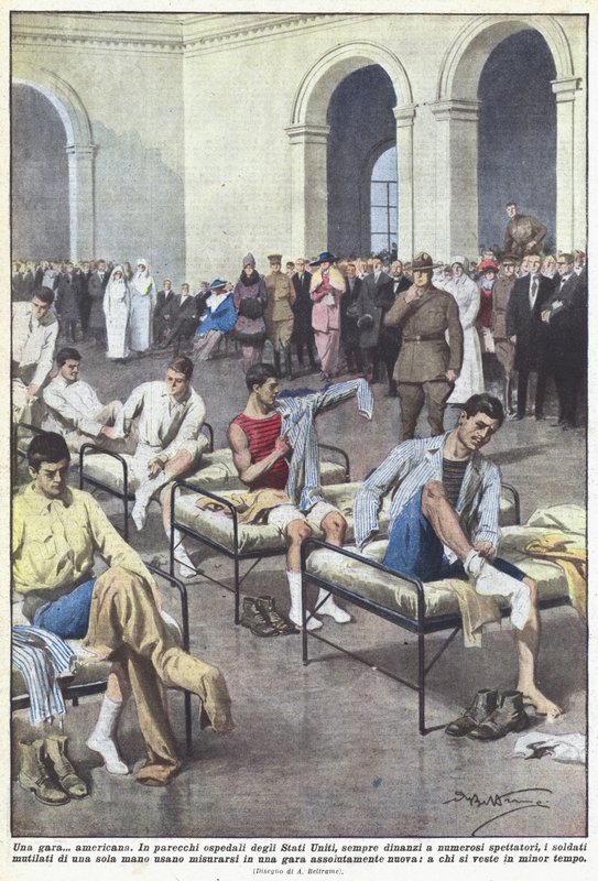 An American Race by Achille Beltrame