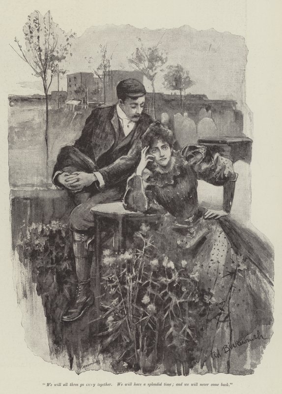 The Rebel Queen, by Walter Besant by Adolphe Birkenruth