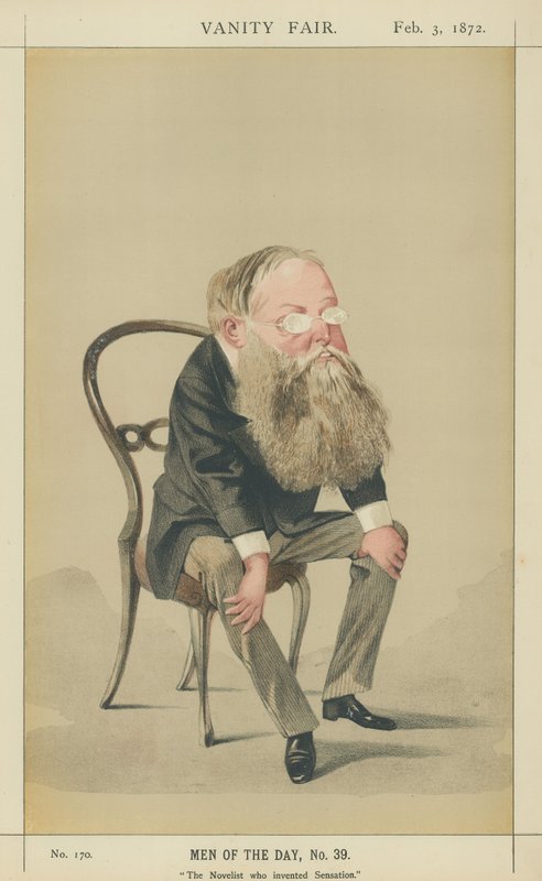 Mr Wilkie Collins by Adriano Cecioni