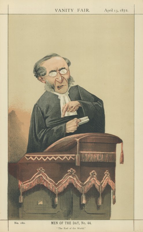 Reverend John Cumming by Adriano Cecioni