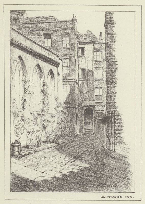 Cliffords Inn by Alan Stapleton