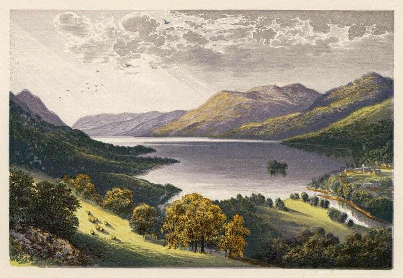 Scottish Loch Scenery: Loch Earn by Alexander Francis (after) Lydon