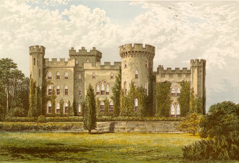 Cholmondeley Castle by Alexander Francis Lydon