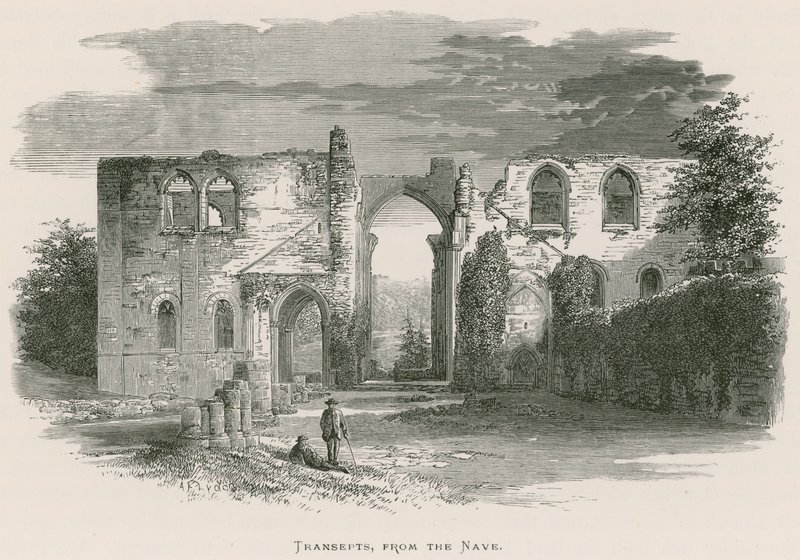 Furness Abbey, Transepts, From the Nave by Alexander Francis Lydon