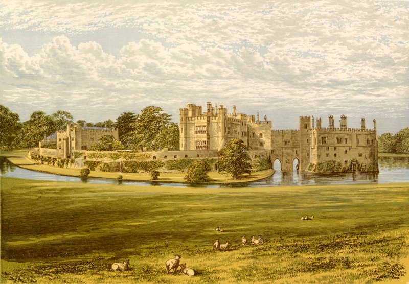 Leeds Castle by Alexander Francis Lydon