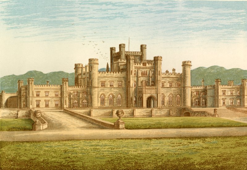 Lowther Castle by Alexander Francis Lydon