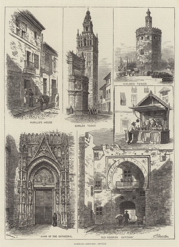 Rambling Sketches, Seville by Alfred Robert Quinton