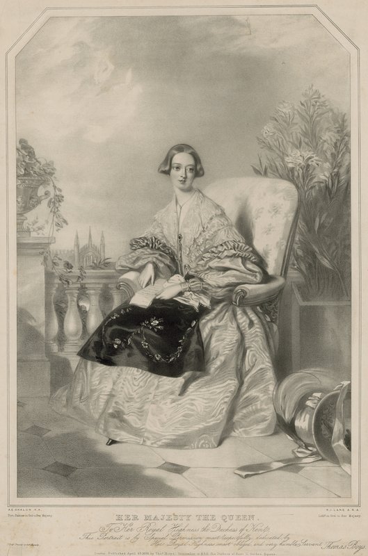 Queen Victoria by Alfred Edward Chalon
