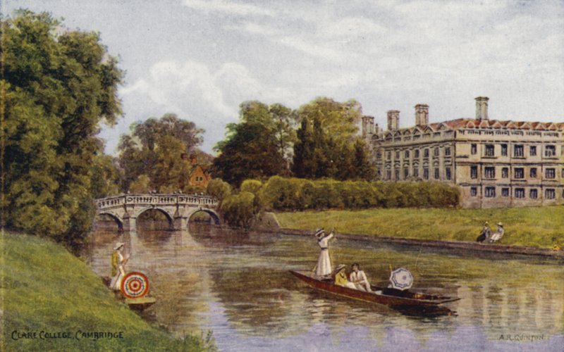 Cambridge: Clare College by Alfred Robert Quinton