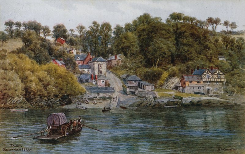 Fowey, Bodinnick Ferry by Alfred Robert Quinton