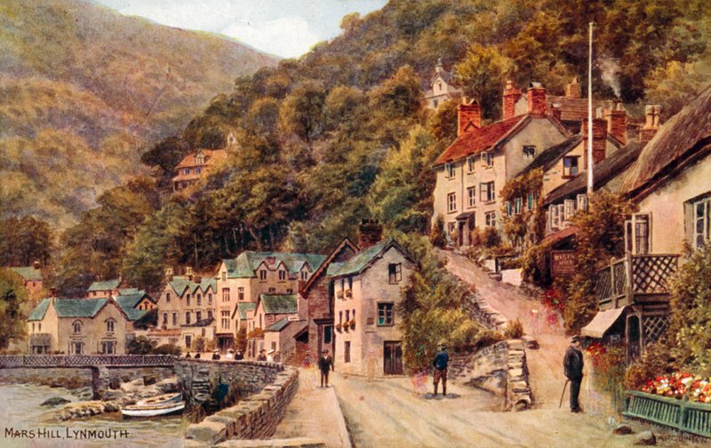 Mars Hill, Lynmouth by Alfred Robert Quinton
