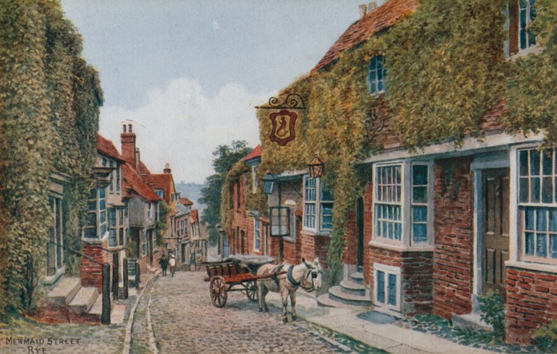 Mermaid Street, Rye by Alfred Robert Quinton