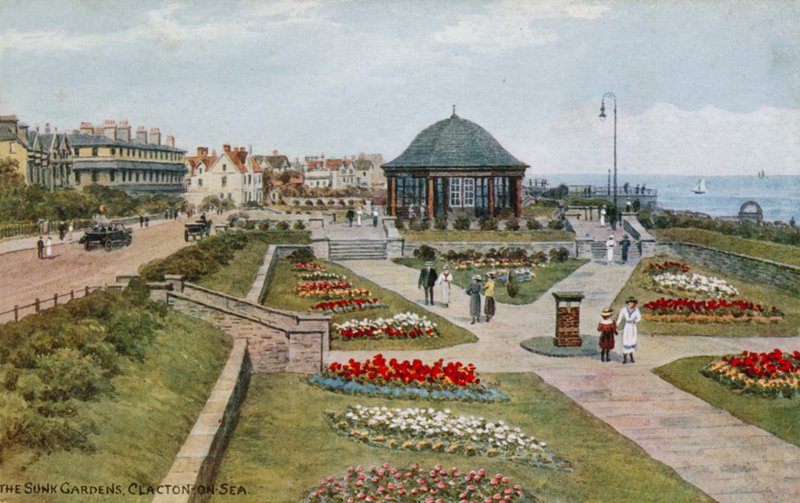 The Sunk Gardens, Clacton-on-Sea by Alfred Robert Quinton