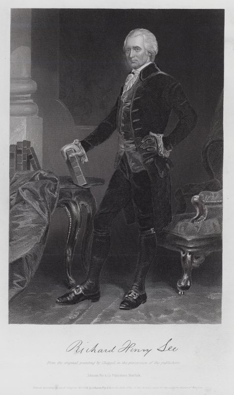 Richard Henry Lee by Alonzo (after) Chappel