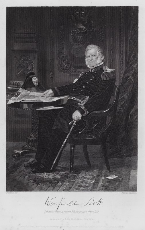 Winfield Scott by Alonzo (after) Chappel