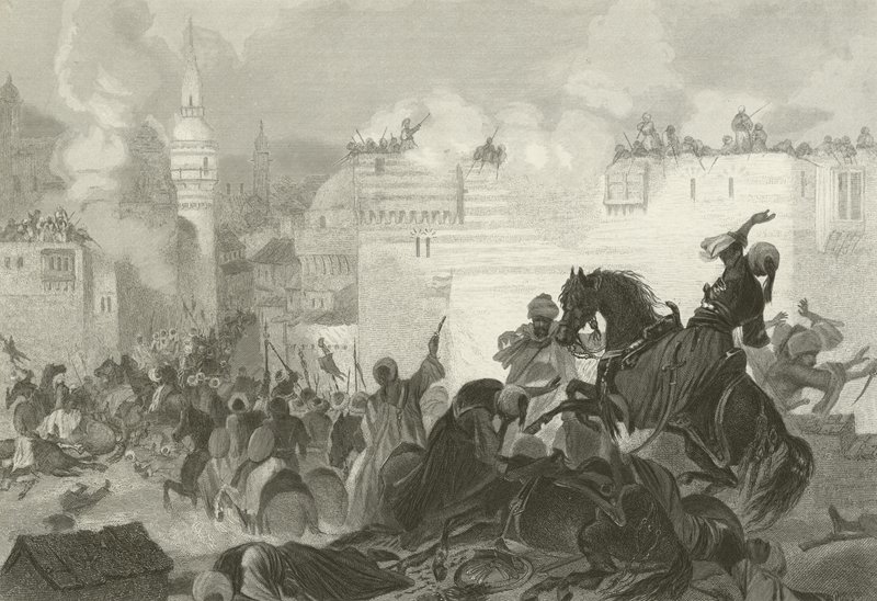 Massacre of the Memlooks, Egypt, 1811 by Alonzo Chappel